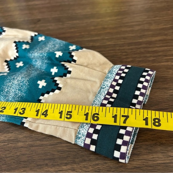 ❤️ ROUGHRIDER Geometric Patterned Button-Up Shirt S - Picture 15 of 15